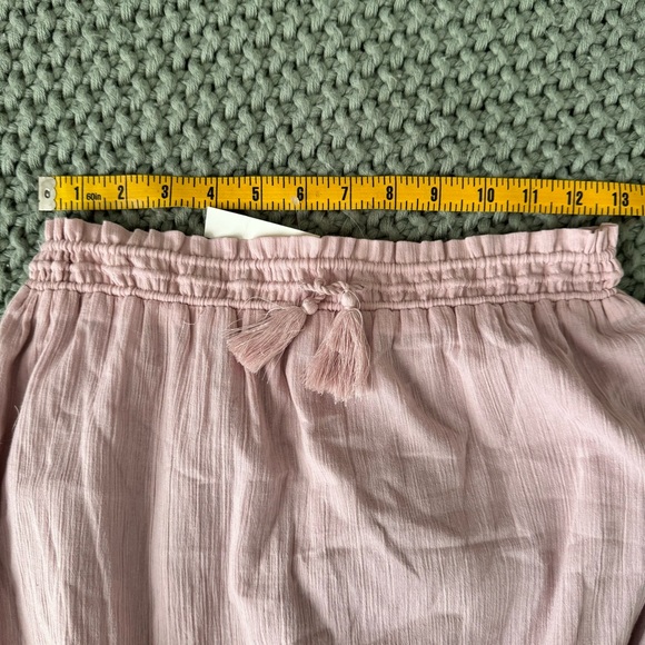 Madewell NWT Cotton Midi Skirt w Elastic Waist - Picture 7 of 9